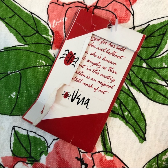 Vera Neumann Pink Camelia Kitchen Set NWT! - Picture 5 of 8